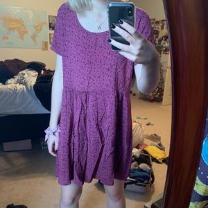 American Eagle Floral Babydoll Dress